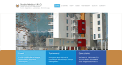 Desktop Screenshot of iriostudiomedico.com
